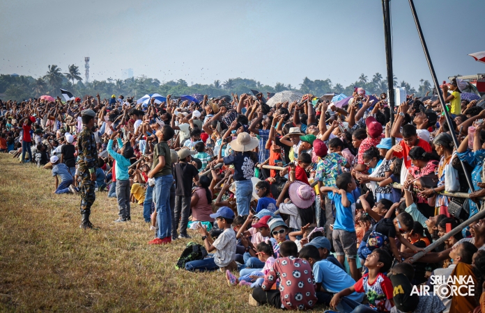 SLAF 75TH ANNIVERSARY EXHIBITION AND AIR SHOW CONCLUDES SUCCESSFULLY WITH LARGE PUBLIC TURNOUT